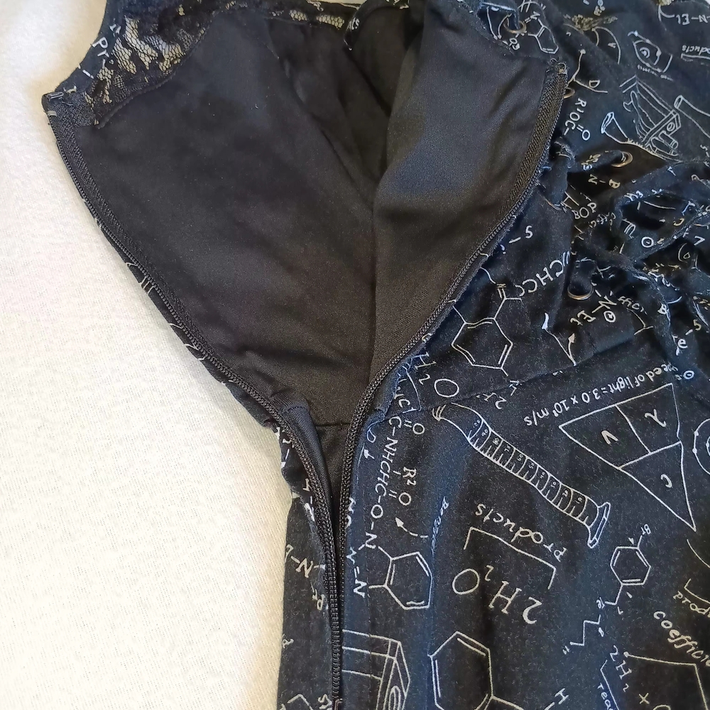Hot Topic Black Chemistry Dress - Picture 6 of 7